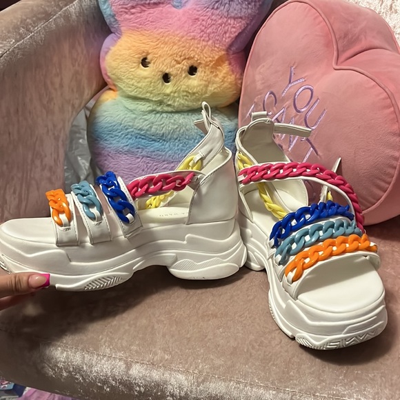 DollsKill azalea wang chain platform sandal! Size 6! Worn once! - Picture 10 of 11